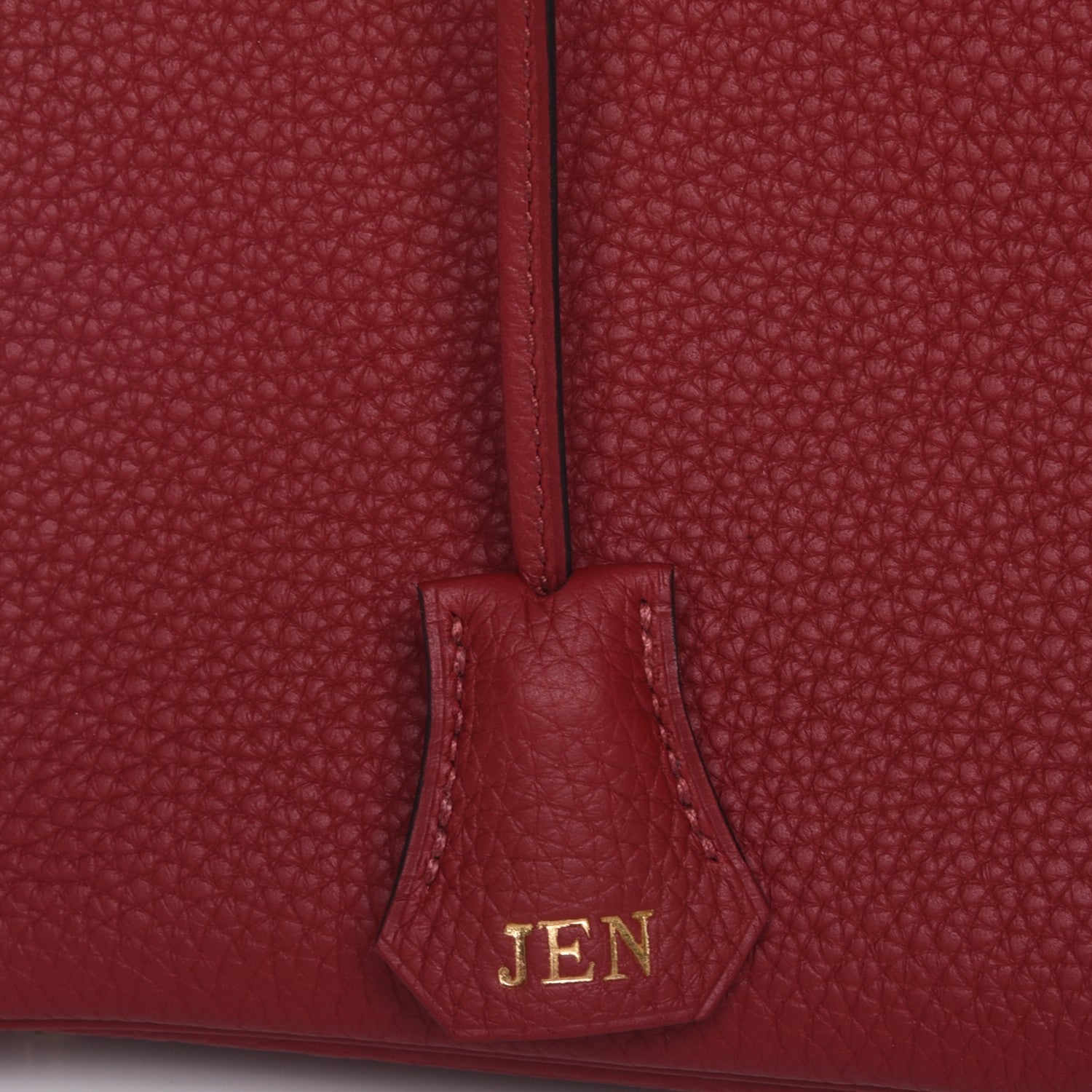 Hermes Taurillon Clemence Birkin 30 Rouge Grenat 7 of 28