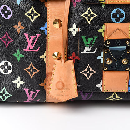 Louis Vuitton Monogram Multicolor Keepall 45 Black 11 of 13