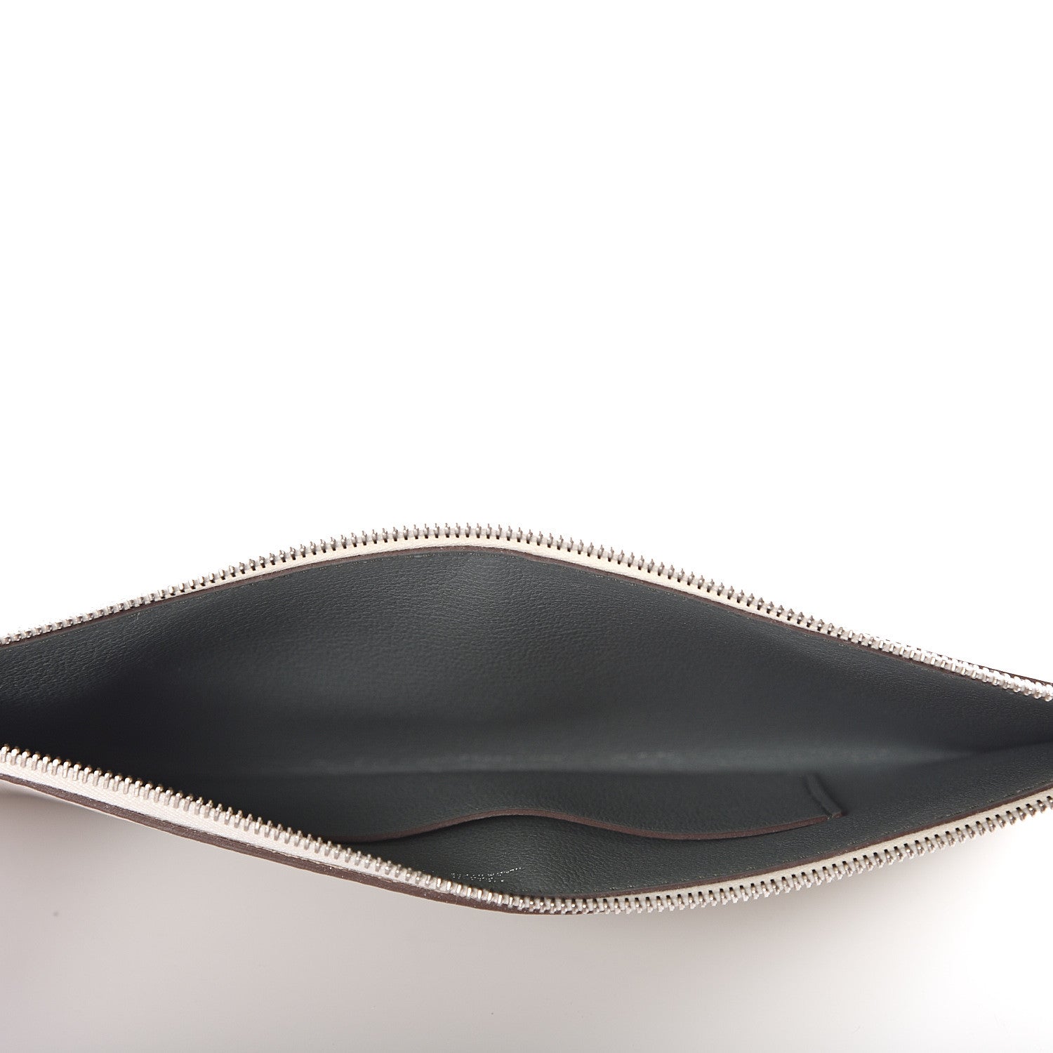 Hermes Togo Epsom Rooroo Pouch Craie Vert Amande Gris Pearl 4 of 10