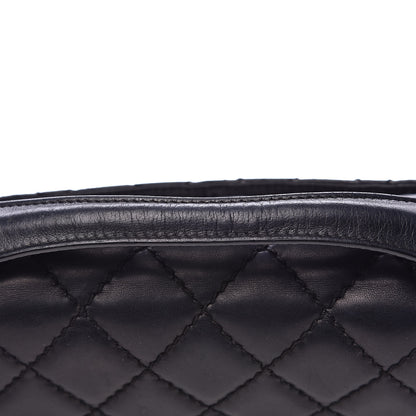 Chanel Lambskin Quilted Medium Easy Carry Flap Black 12 of 18
