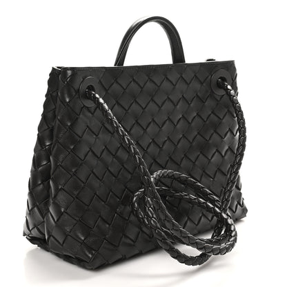 Bottega Veneta Nappa Intrecciato Small Andiamo Shoulder Bag Fondant 2 of 9