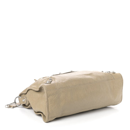 Balenciaga Agneau Giant 12 Silver Hardware City Latte Beige 3 of 4
