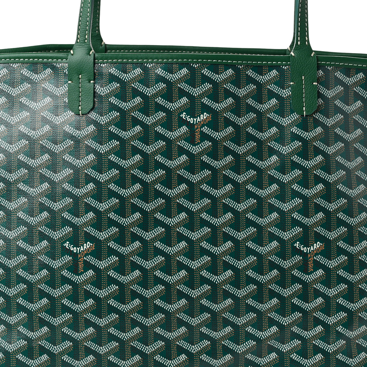 Goyard Goyardine Artois MM Green 8 of 10