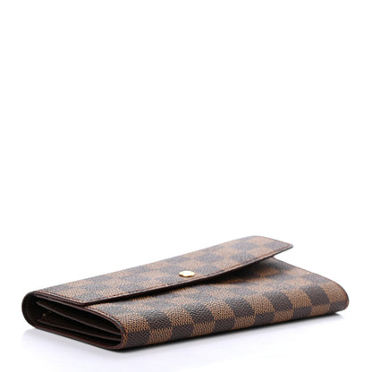 Louis Vuitton Damier Ebene Porte-Monnaie Wallet 4 of 6