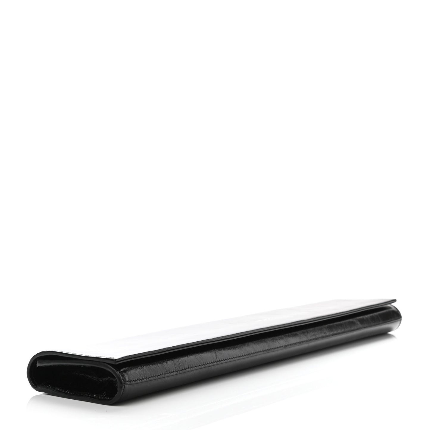 Calfskin Fetiche Long Clutch Black