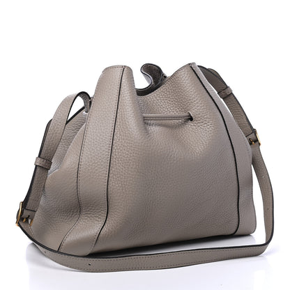 Mulberry Heavy Grain Calfskin Small Millie Solid Grey 2 of 11