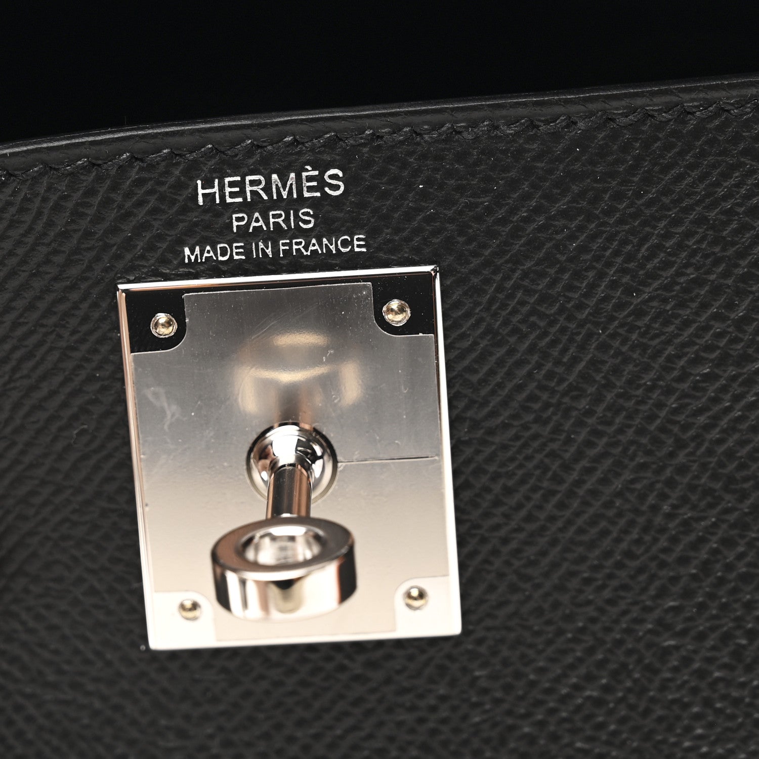 Hermes Epsom Kelly Sellier 28 Black 6 of 11