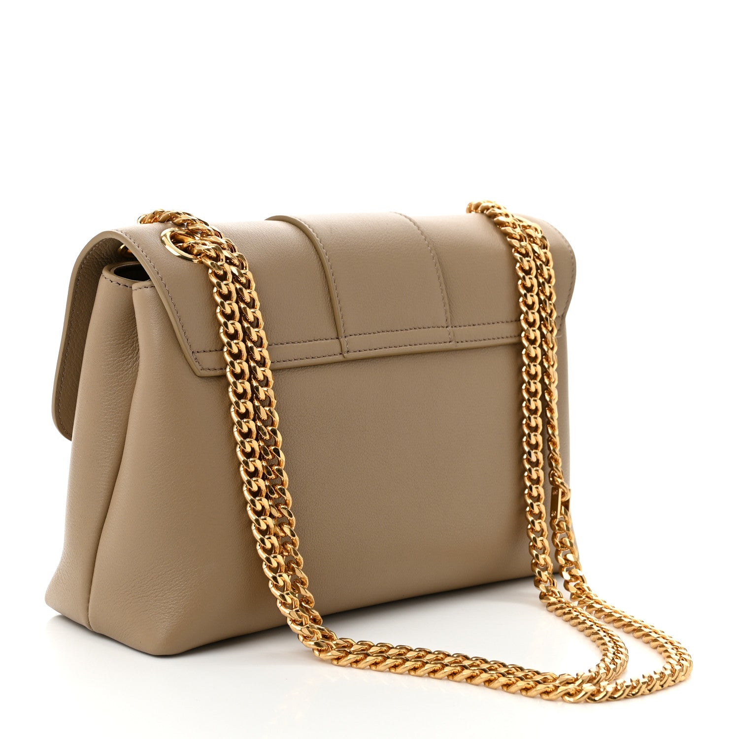 Celine Supple Calfskin Medium Victoire Bag Brown Sepia 3 of 10