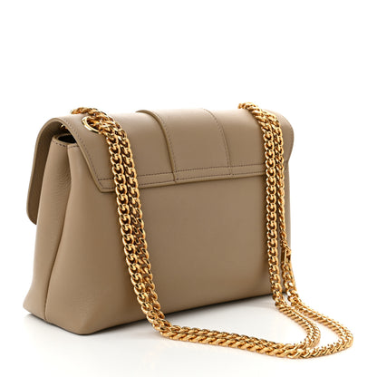 Celine Supple Calfskin Medium Victoire Bag Brown Sepia 3 of 10