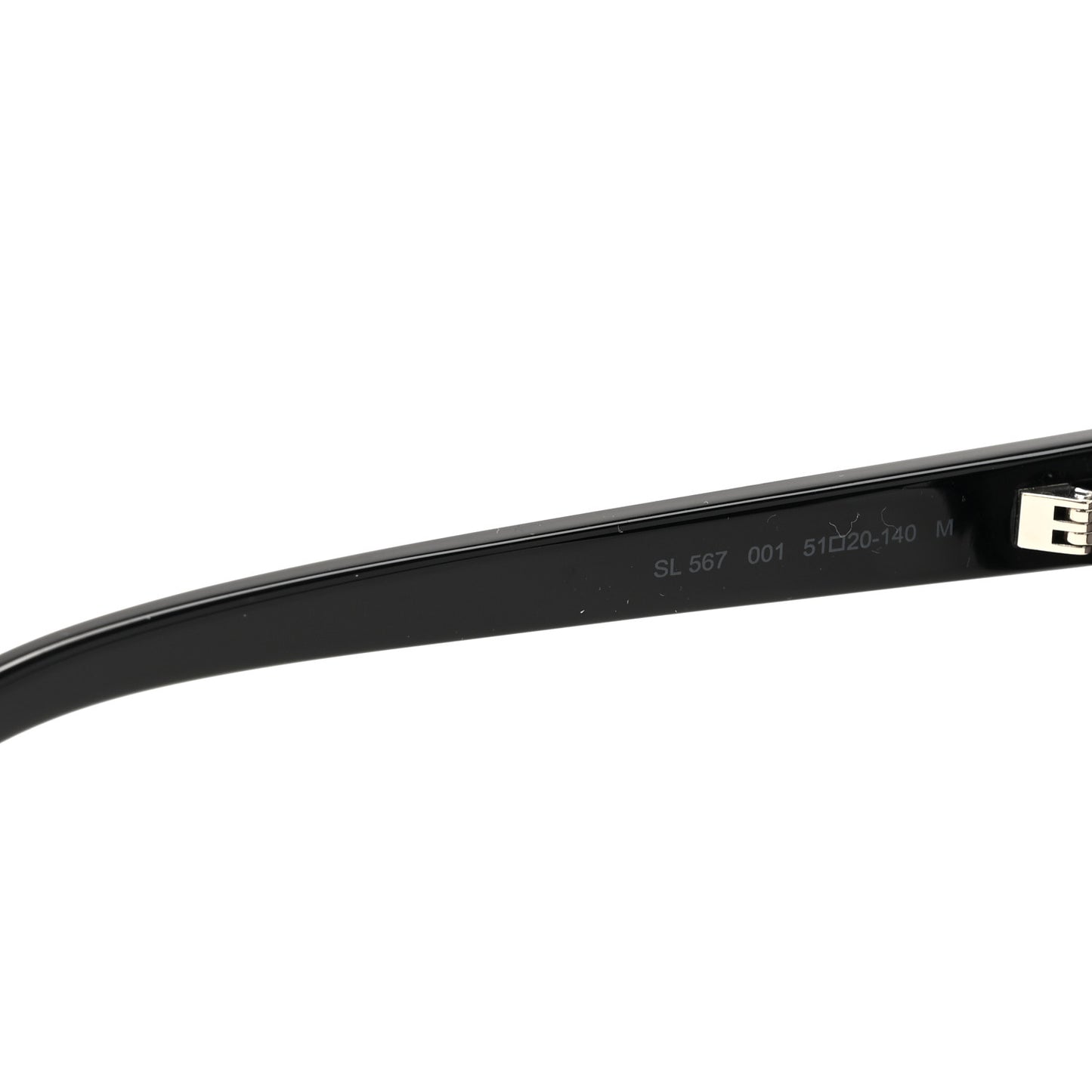 Acetate Sunglasses SL 567 001 Black