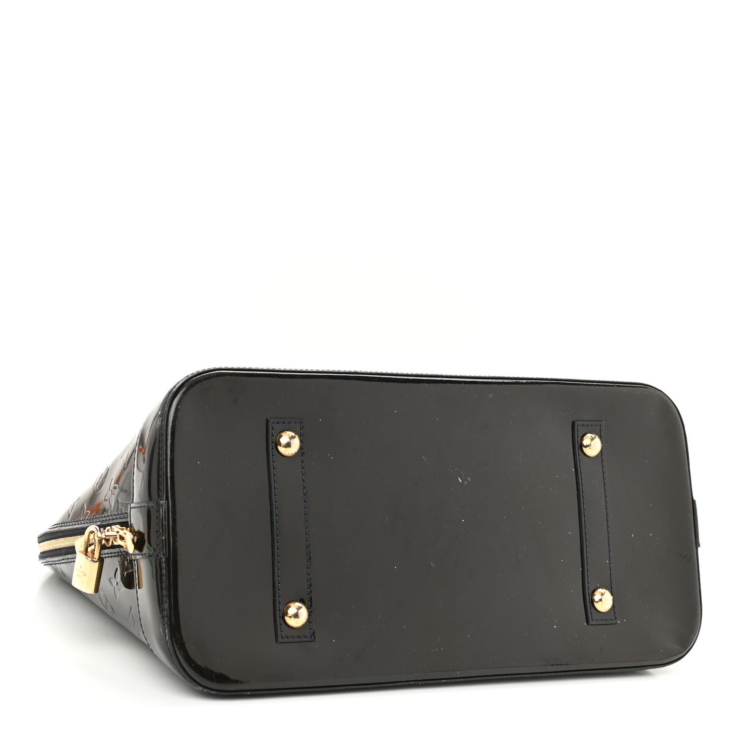 Louis Vuitton Vernis Alma GM Blue Infini 4 of 16