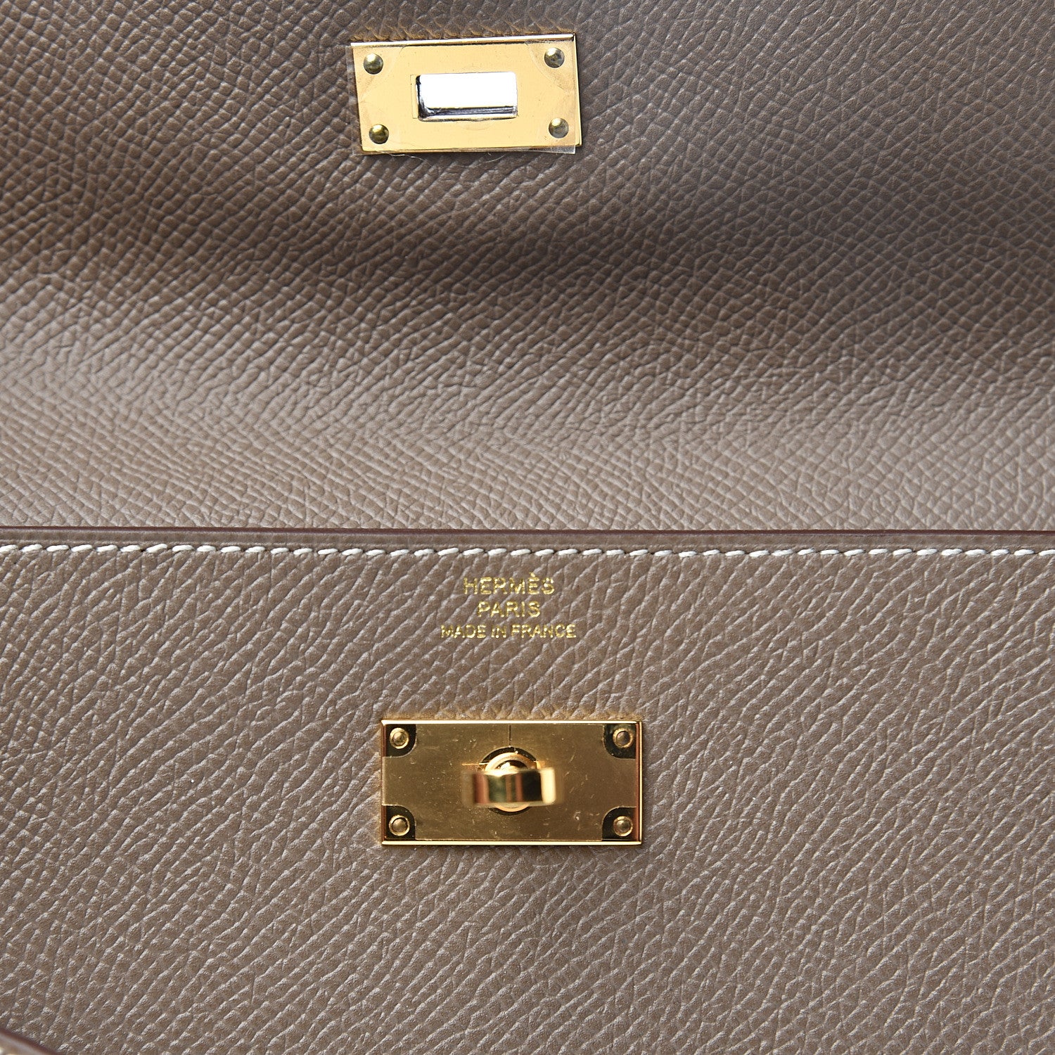 Hermes Epsom Kelly Longue Wallet Etoupe 5 of 5