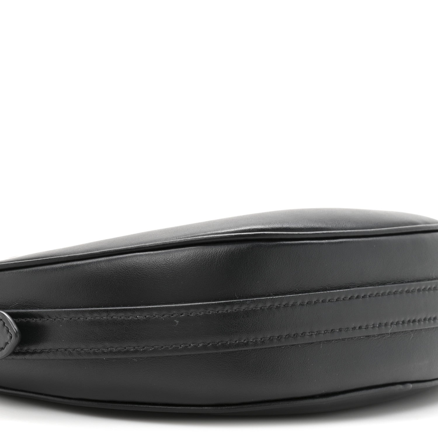 Prada Soft Calfskin Arque Shoulder Bag Black 8 of 10