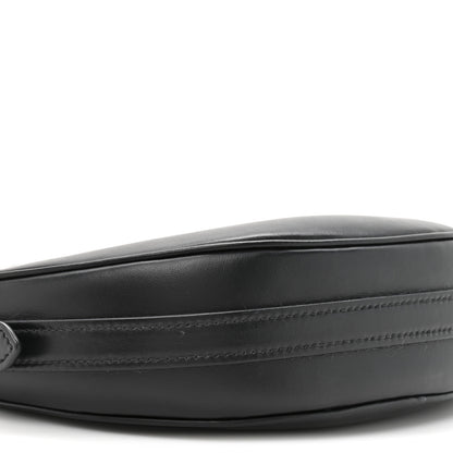 Prada Soft Calfskin Arque Shoulder Bag Black 8 of 10