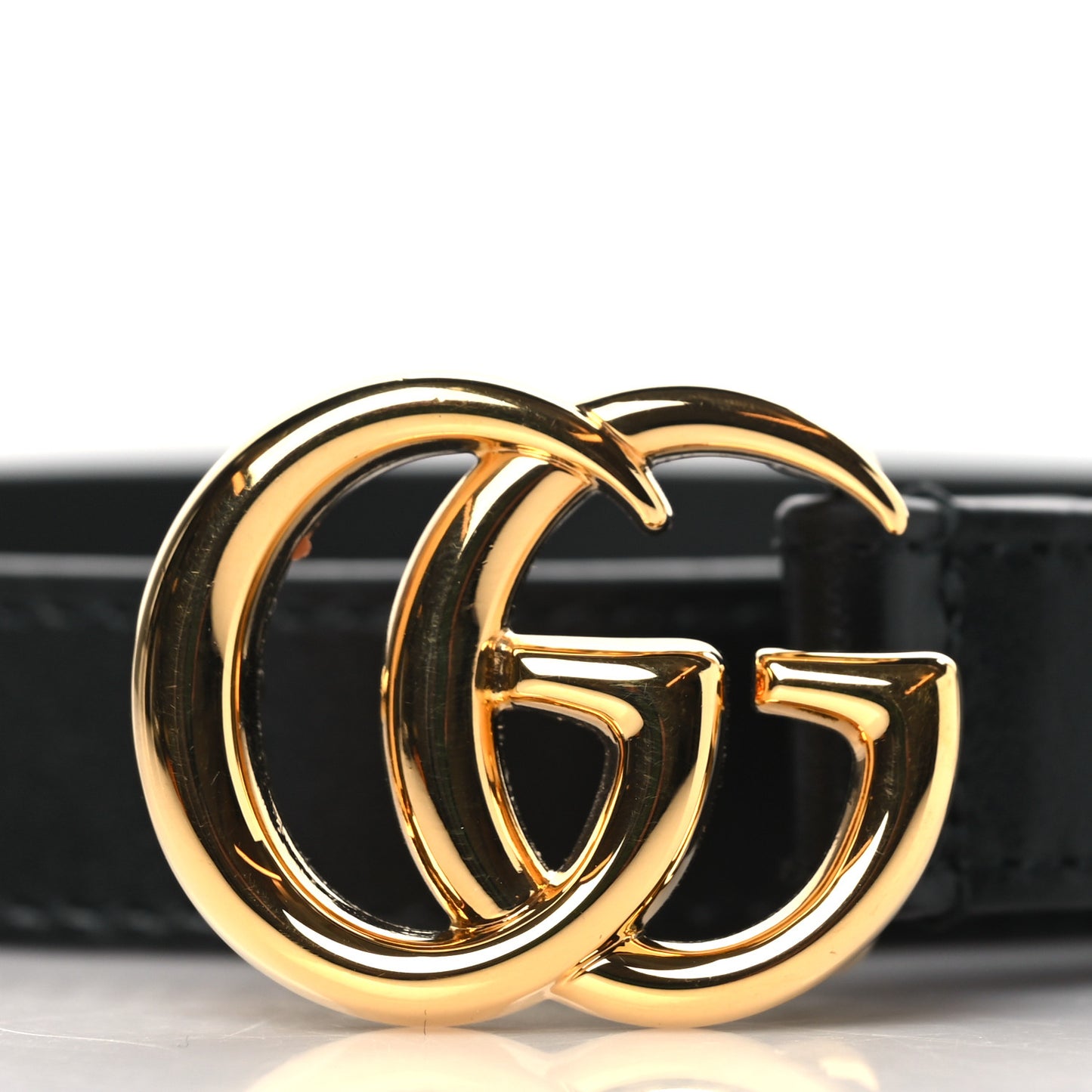 Calfskin Double G 20mm Belt 70 28 Black