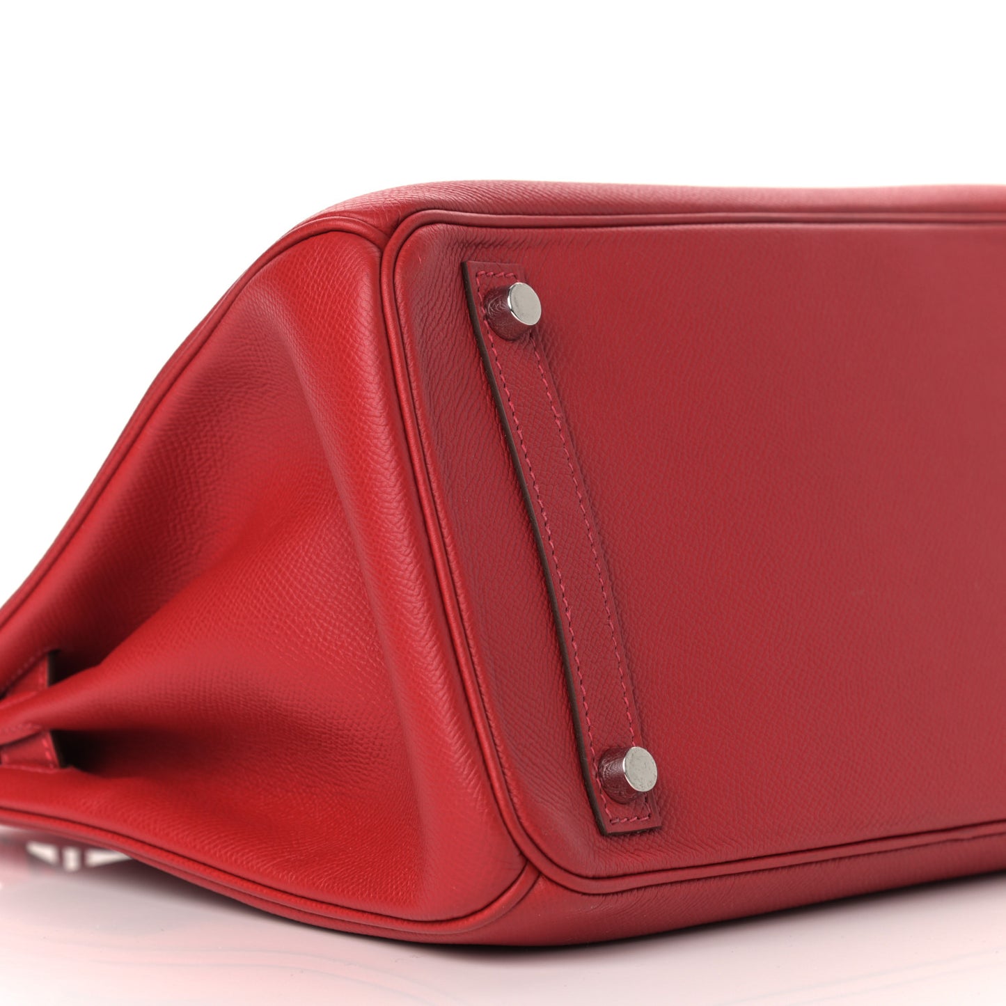 Epsom Birkin 30 Rouge Casaque