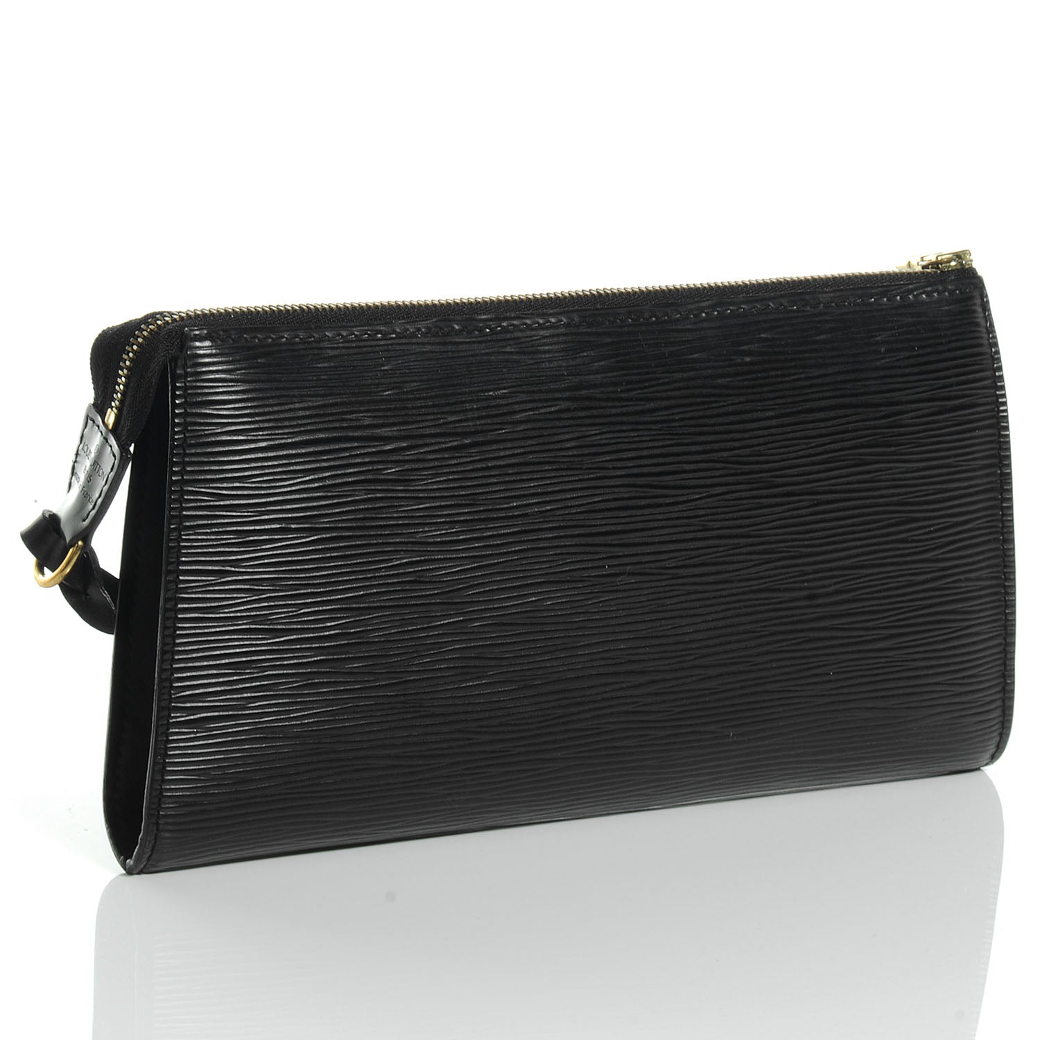 Louis Vuitton Epi Pochette Accessories 24 Black 3 of 7