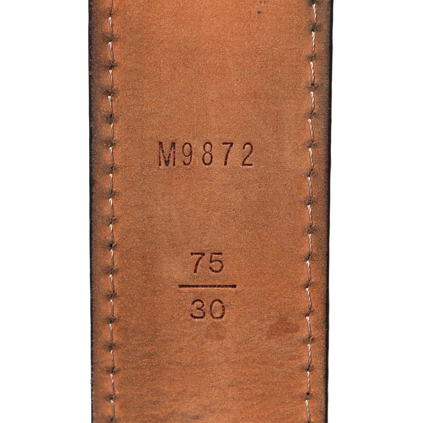 Monogram 30mm Cabochon Belt 75 30
