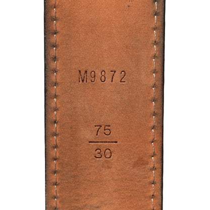 Louis Vuitton Monogram 30mm Cabochon Belt 75 30 4 of 8