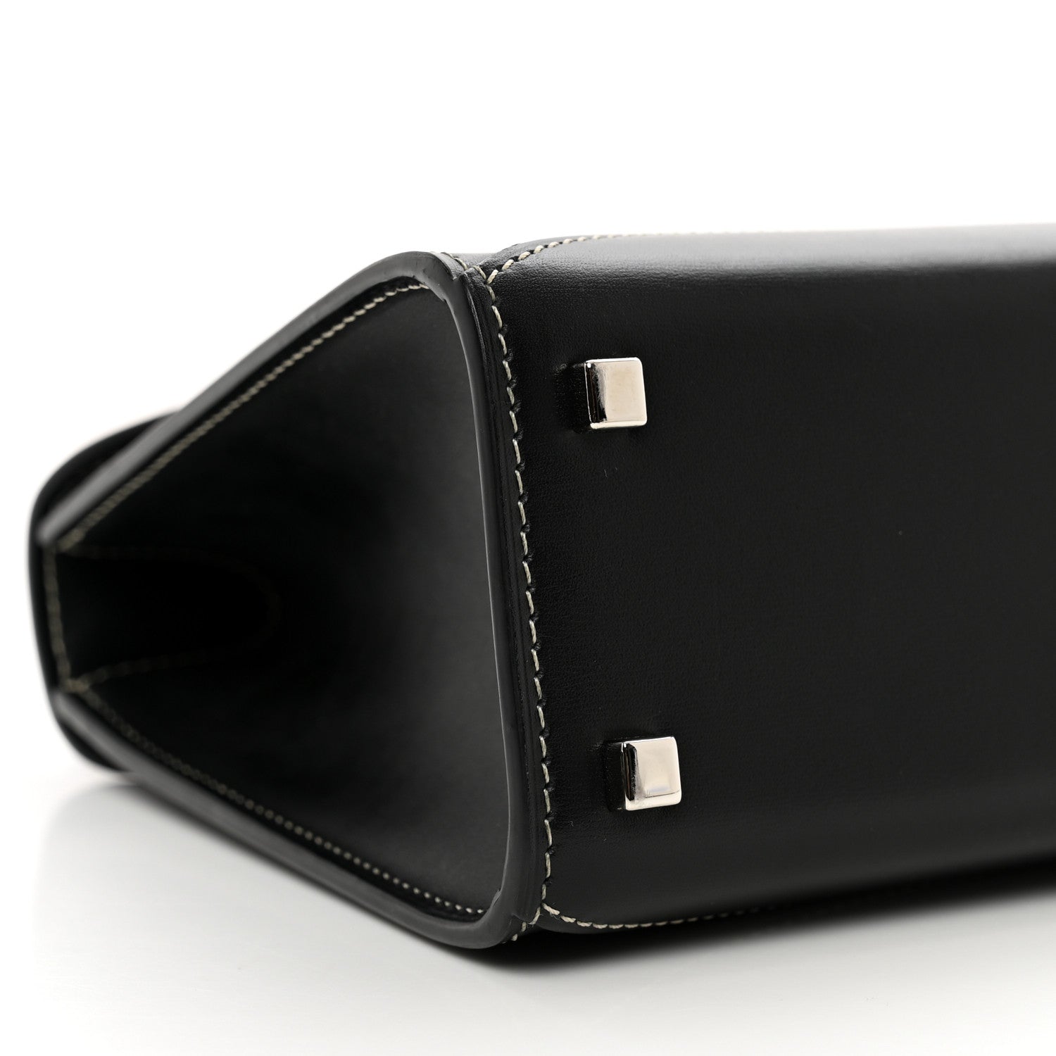 Moynat Box Calfskin Gabrielle BB Black 6 of 8