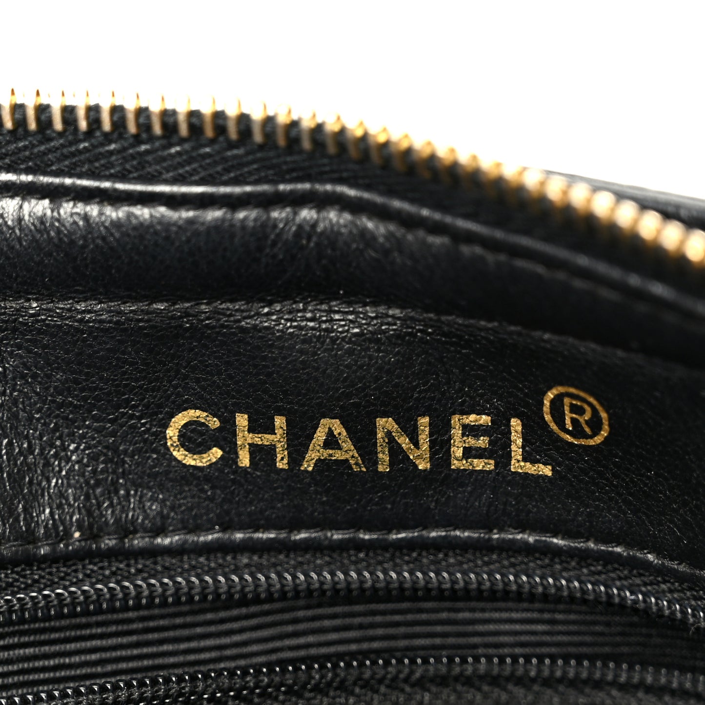 Caviar Quilted Shoulder Bag Black