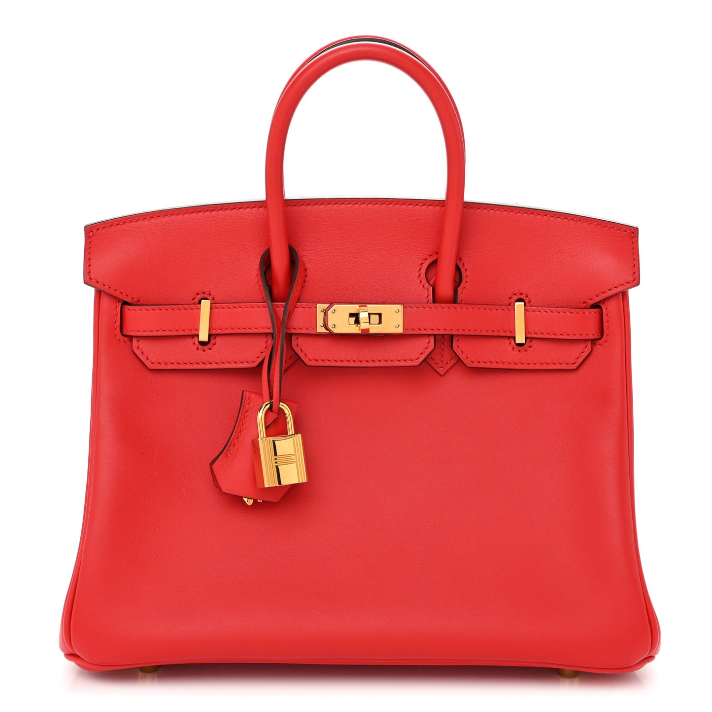 Swift Birkin 25 Rouge De Coeur