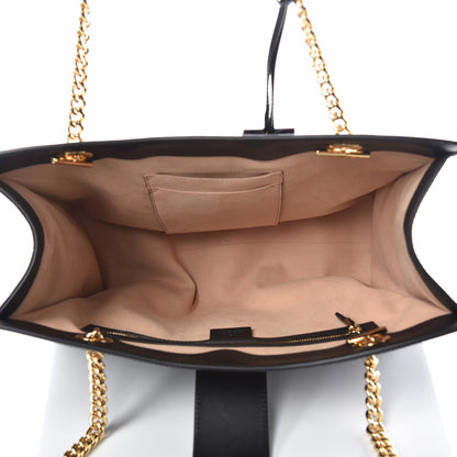 Gucci Guccissima Medium Padlock Tote Black 5 of 10
