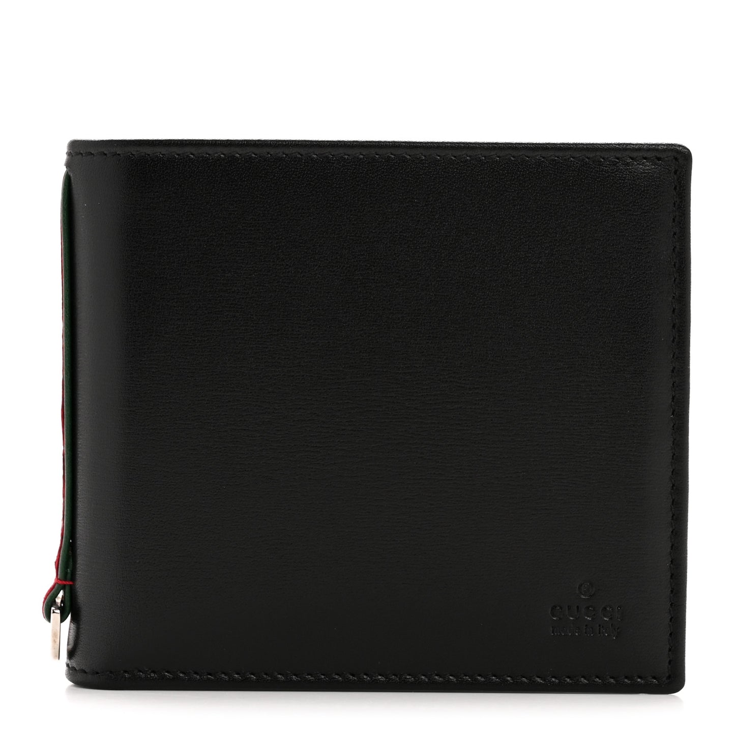 Calfskin Abbey Men's Wallet Black