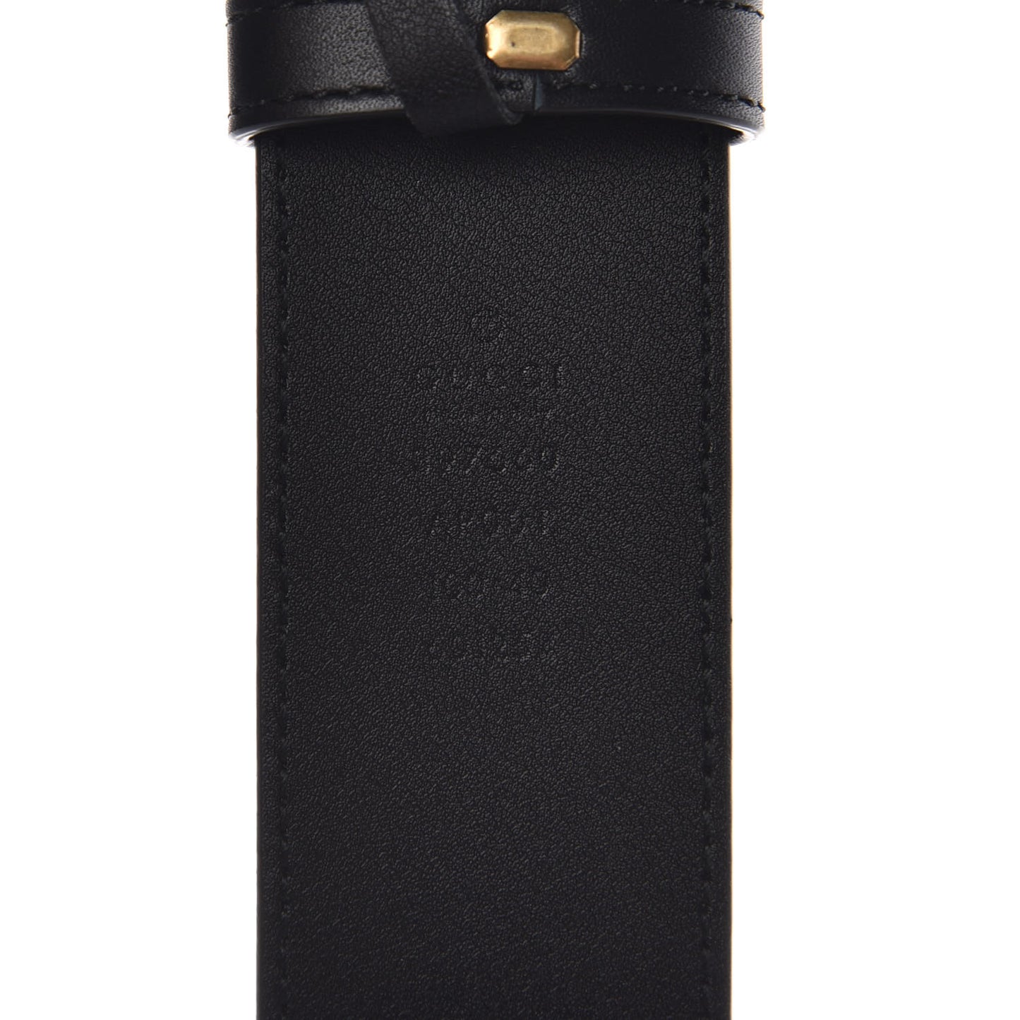 Calfskin Double G 40mm Belt 100 40 Black