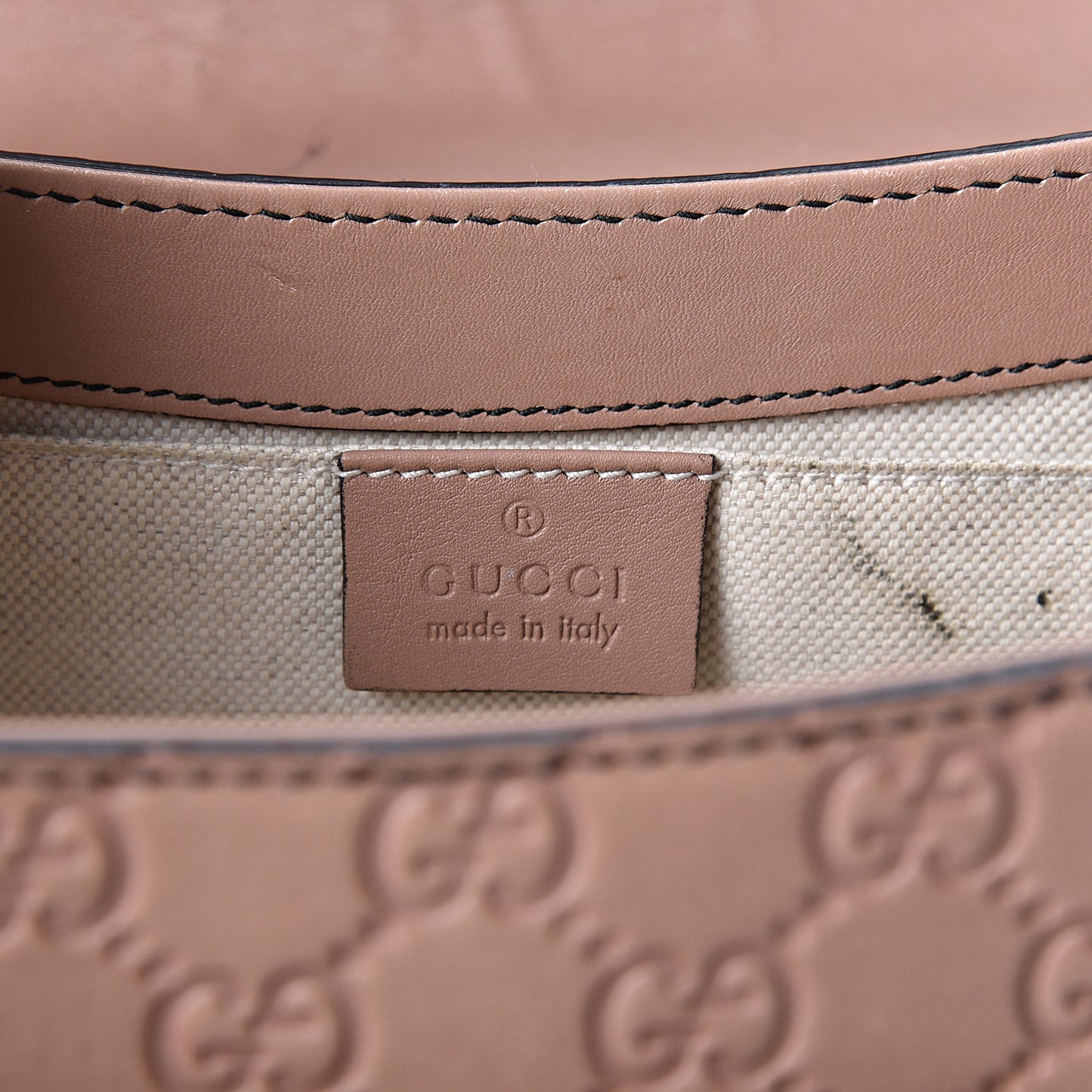 Guccissima Medium Emily Chain Shoulder Bag Camelia