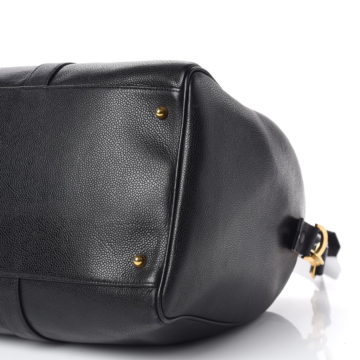 Chanel Caviar Timeless CC Duffel Bag Black 9 of 9