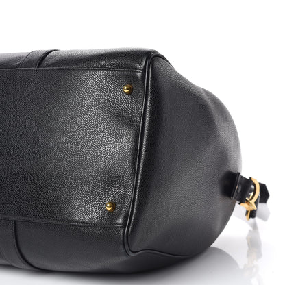 Chanel Caviar Timeless CC Duffel Bag Black 9 of 9