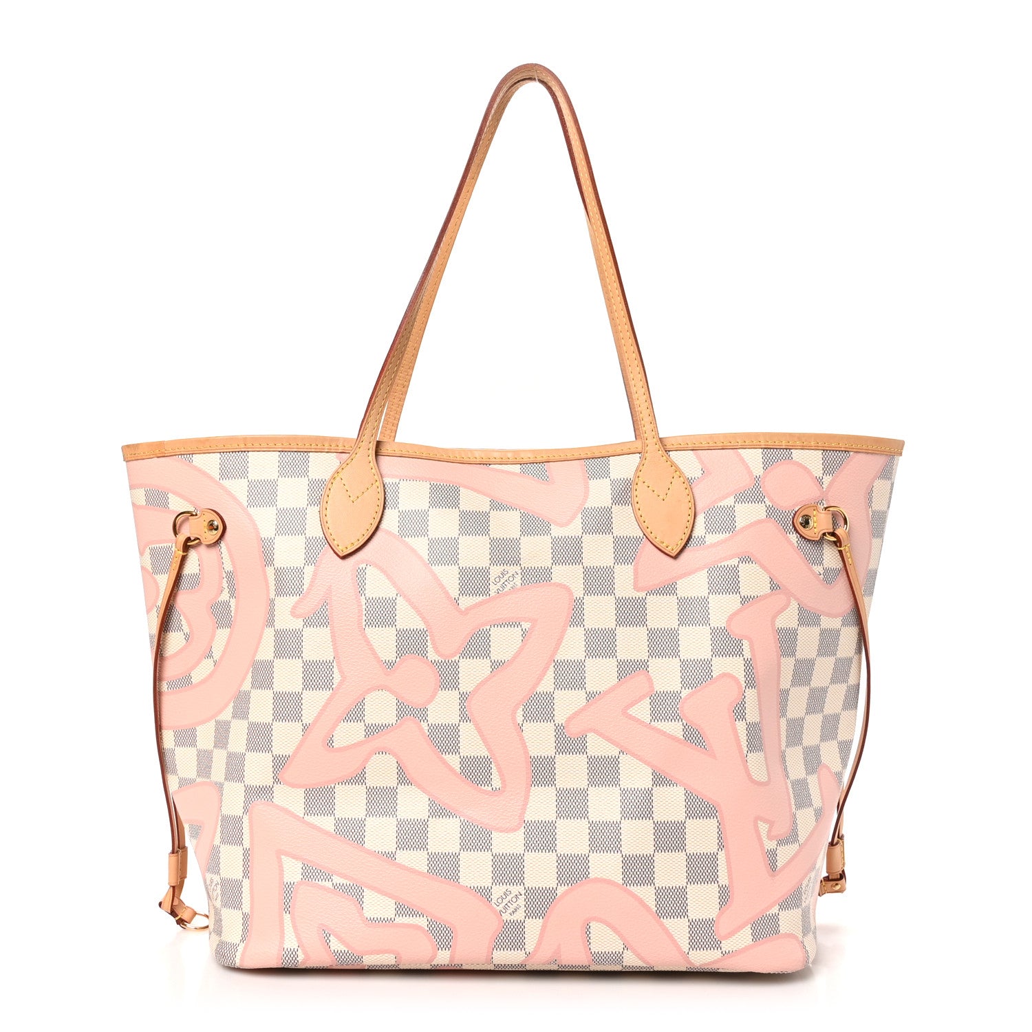 Louis Vuitton Damier Azur Tahitienne Neverfull MM 1 of 11