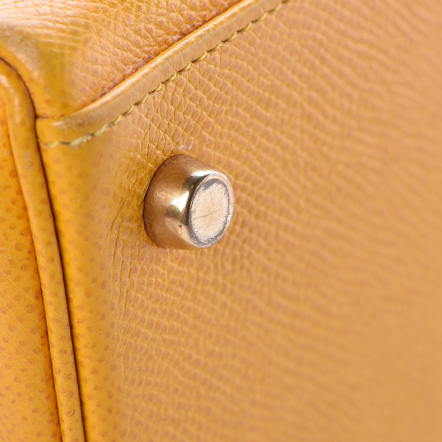 Hermes Epsom Retourne Kelly 28 Jaune 34 of 40
