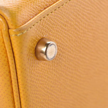 Hermes Epsom Retourne Kelly 28 Jaune 34 of 40