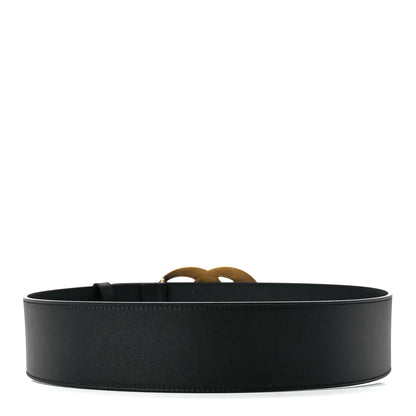 Gucci Calfskin Crystal Double G 55mm Belt 75 30 Black 2 of 5