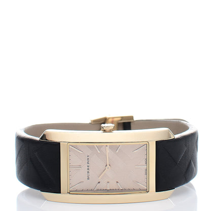 Burberry Stainless Steel Calfskin 25mm Quartz Watch Gold BU9409 3 of 6