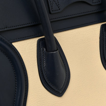 Celine Goatskin Smooth Calfskin Micro Tri-Color Luggage Firefly 14 of 21