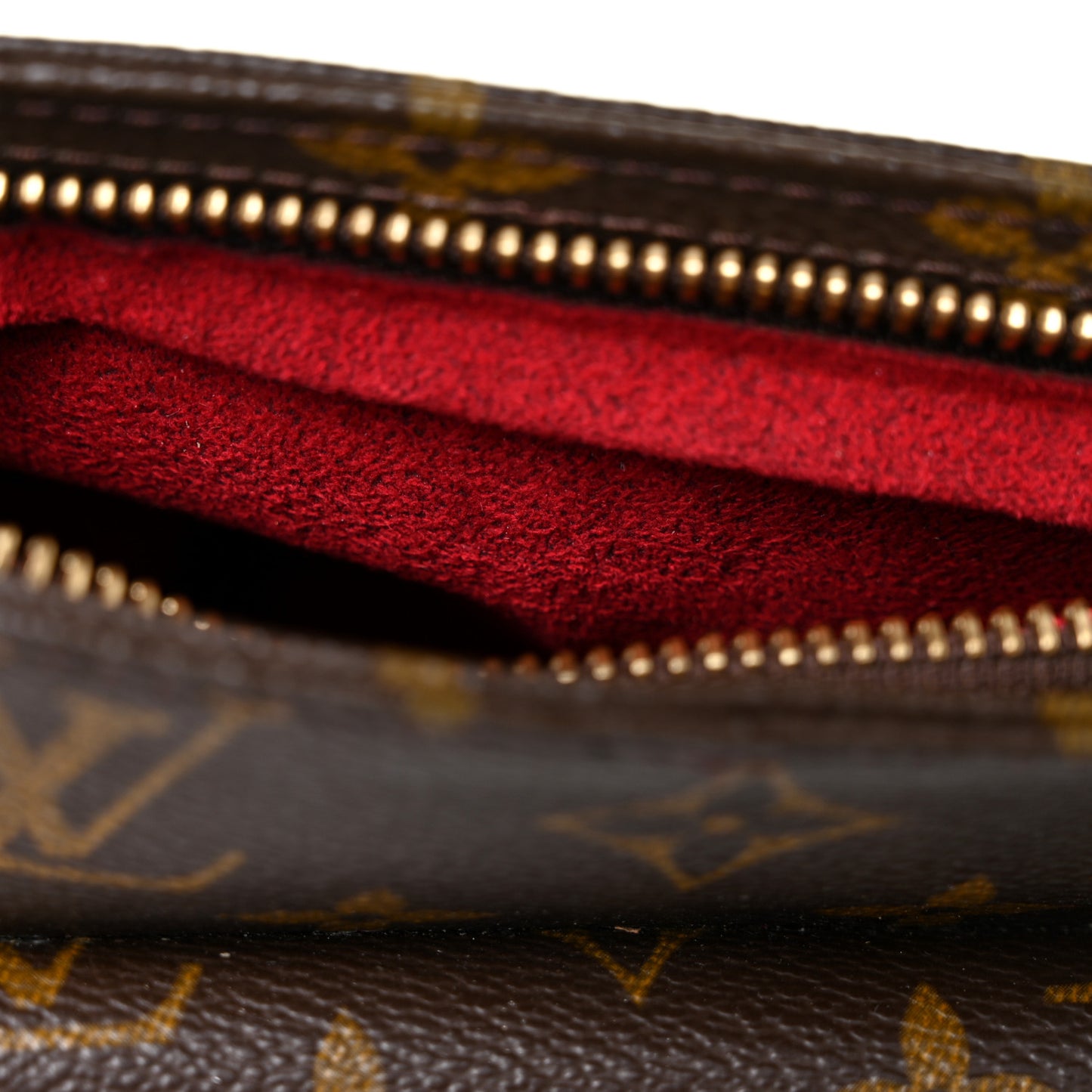 Monogram Partition Wristlet