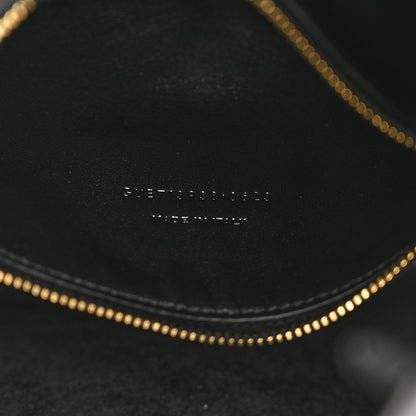 Saint Laurent Grained Calfskin Small Le 5 A 7 Soft Hobo Black 7 of 10