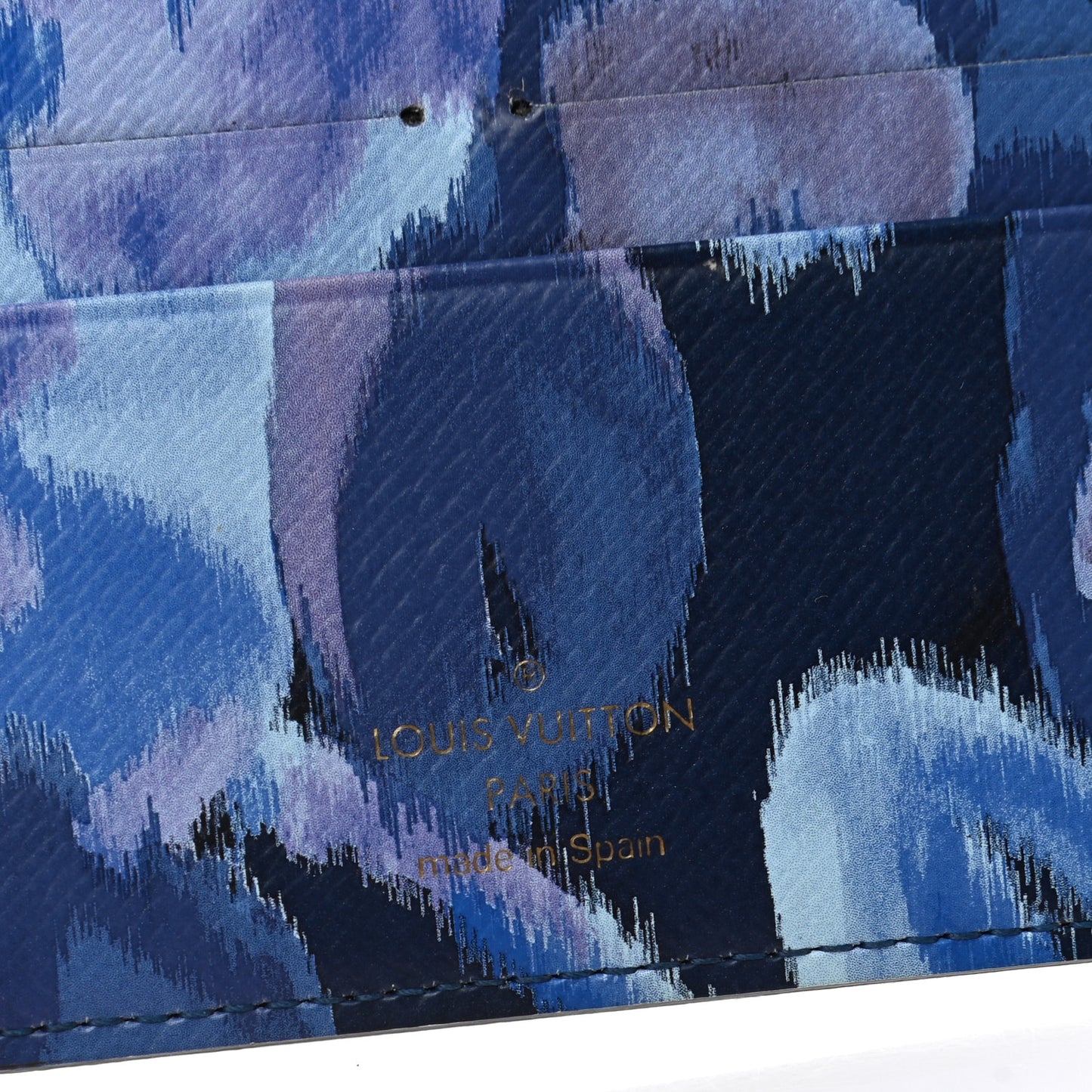 Monogram Articles de Voyage Ikat Insolite Wallet Grand Blue