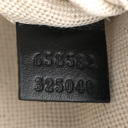 Gucci Calfskin GG Tennis Embossed Belt Bag Black 7 of 10