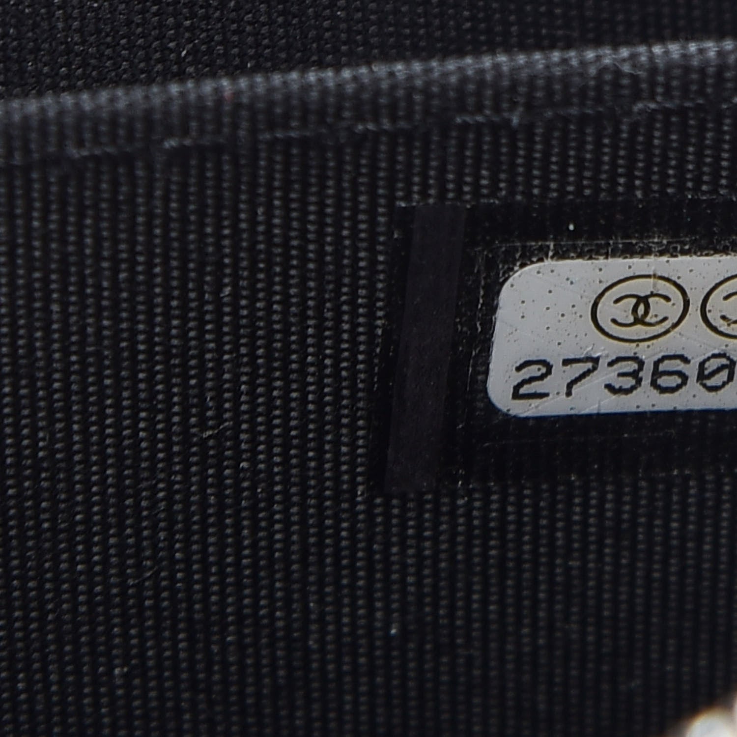 Chanel Caviar CC Small Zip Around Coin Purse Black Blue Green 7 of 7