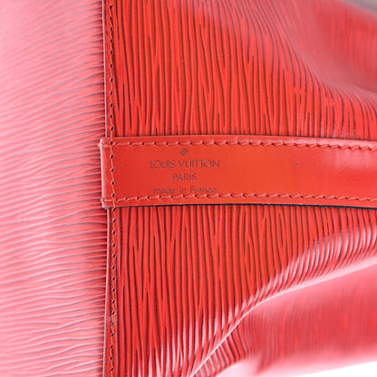 Louis Vuitton Epi Petit Noe Castillan Red 6 of 20