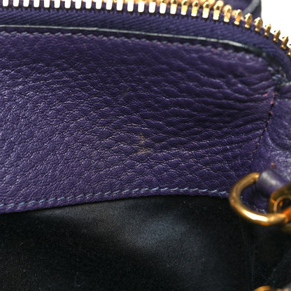 Miu Miu Vitello Daino Tote Uva 13 of 16