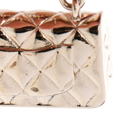 Chanel Pearl Quilted Flap Brooch Gold 5 of 7