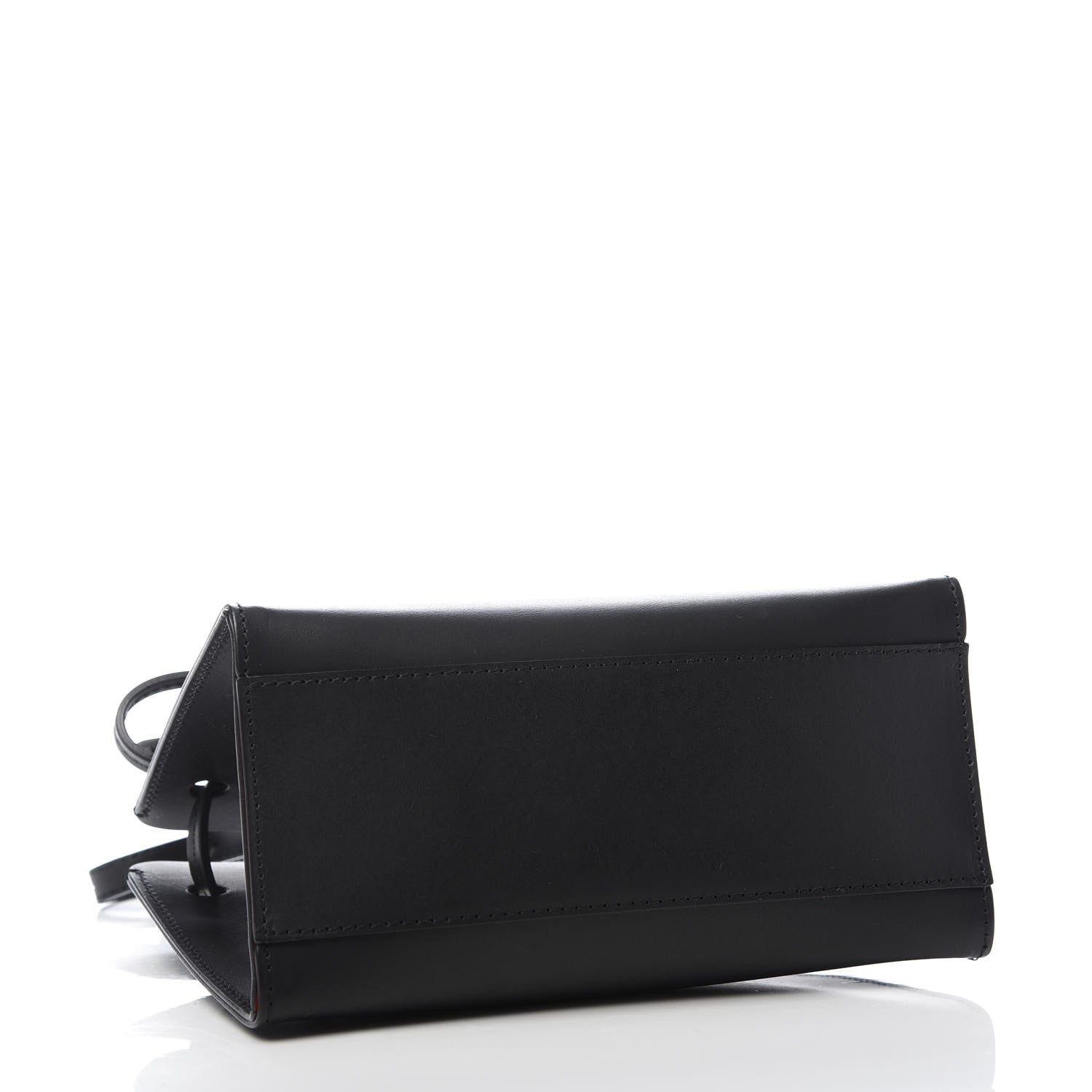 Mansur Gavriel Vegetable Tanned Calfskin Mini Mini Sun Bag Black Flamma 4 of 8