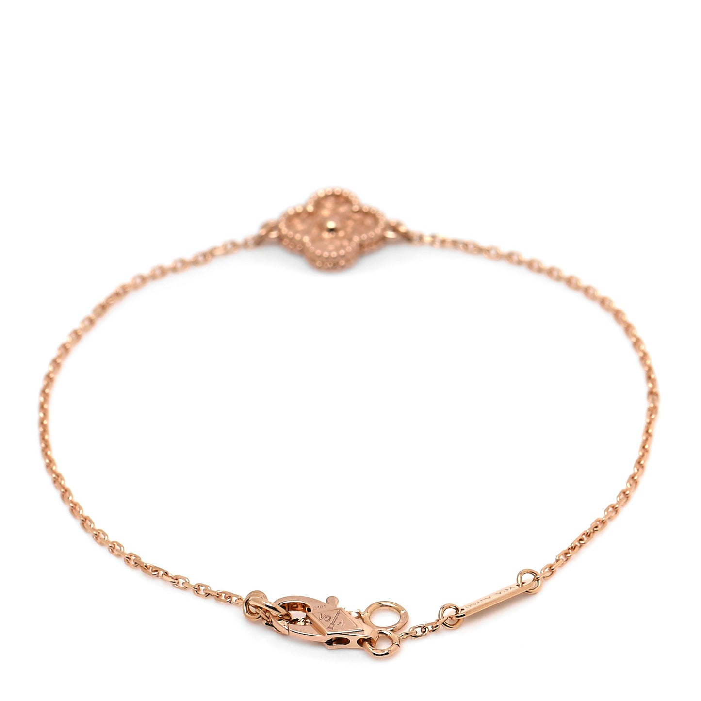 18K Rose Gold Sweet Alhambra Bracelet