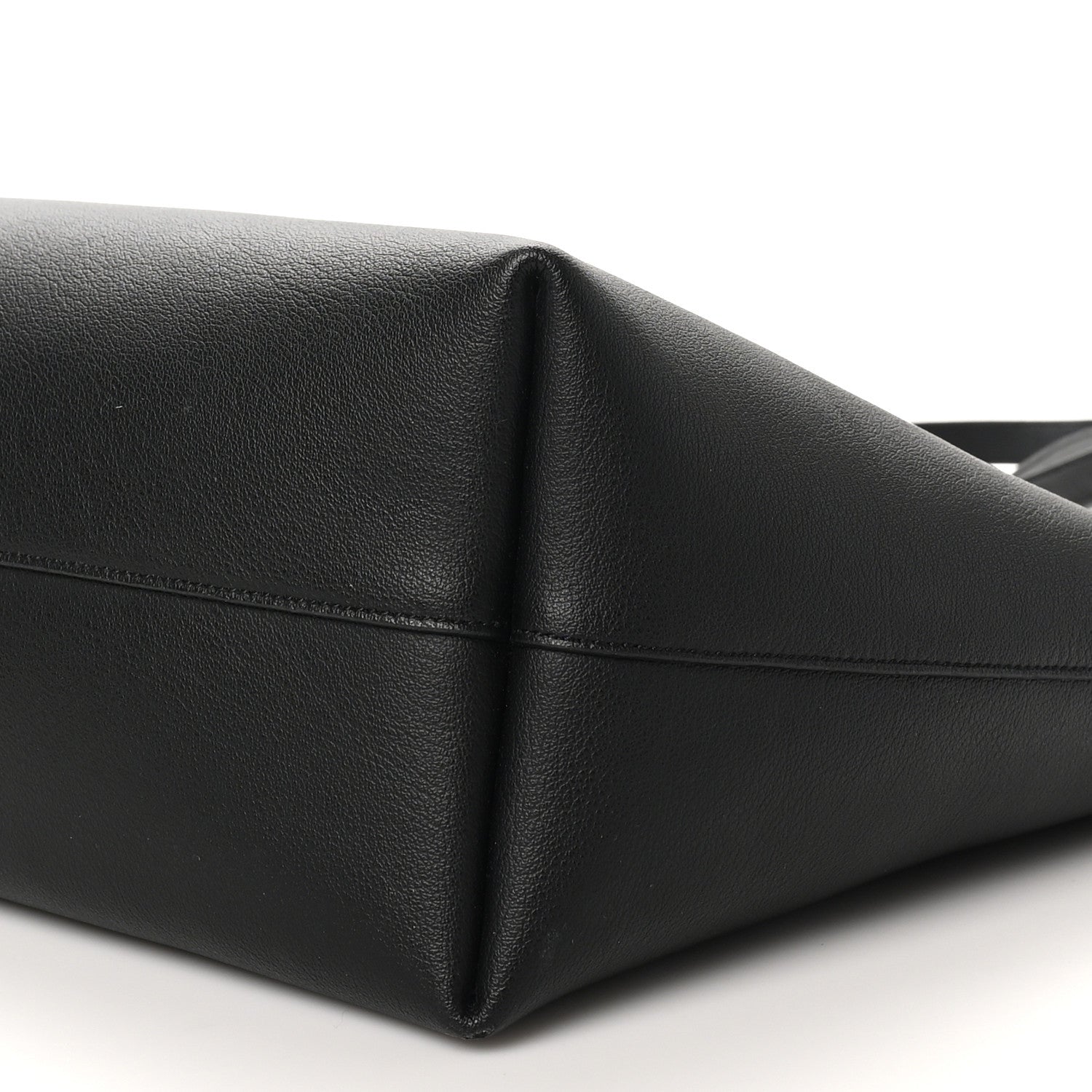 Saint Laurent Calfskin Large Shopping Tote Black 11 of 11