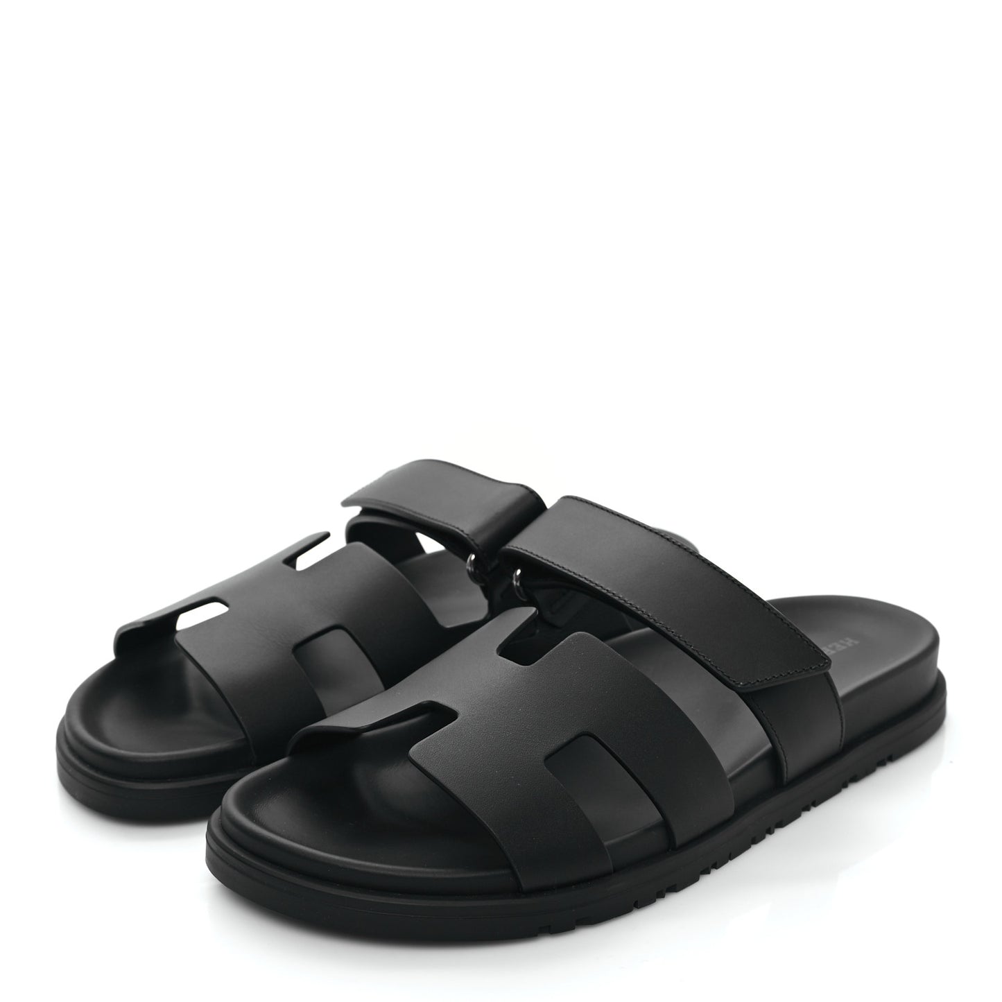 Calfskin Womens Chypre Sandals 39 Black